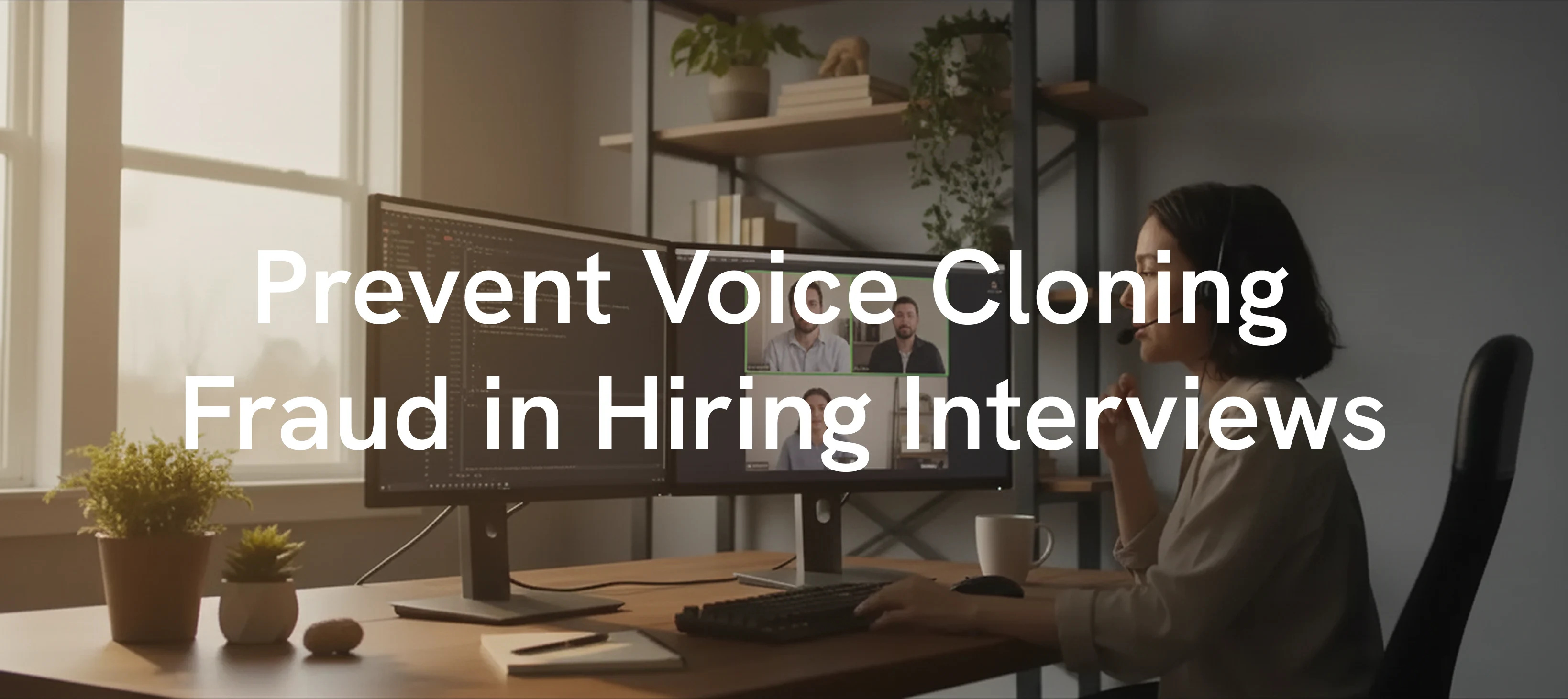 How to Prevent Voice Cloning Fraud in Hiring Interviews