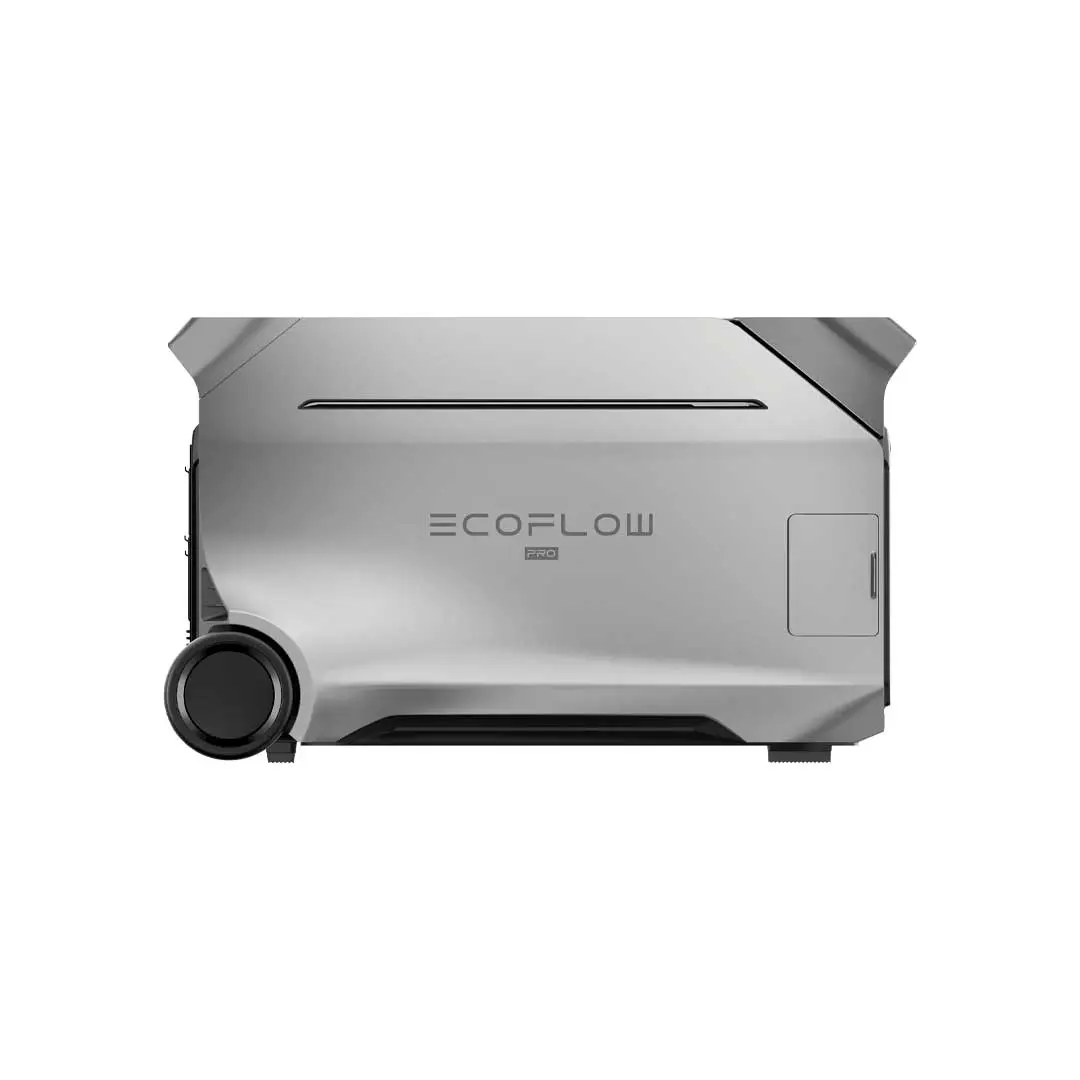 Бічна панель зарядної станції EcoFlow DELTA Pro 3 з транспортним колесом
