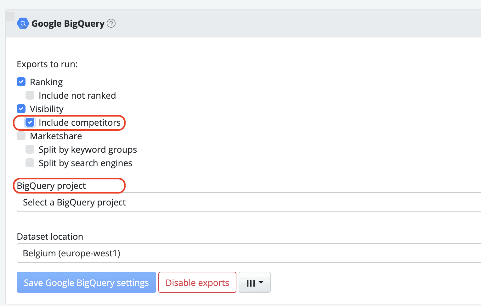 Big Query Improvements