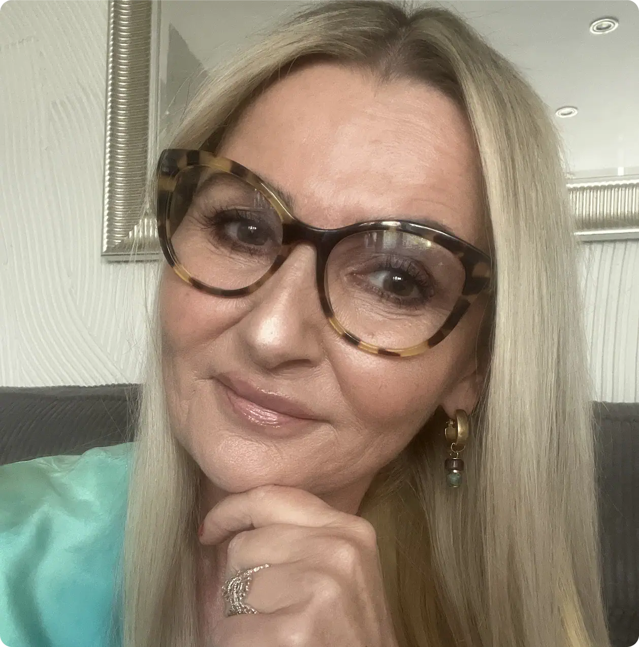 Zdjęcie selfie klientki