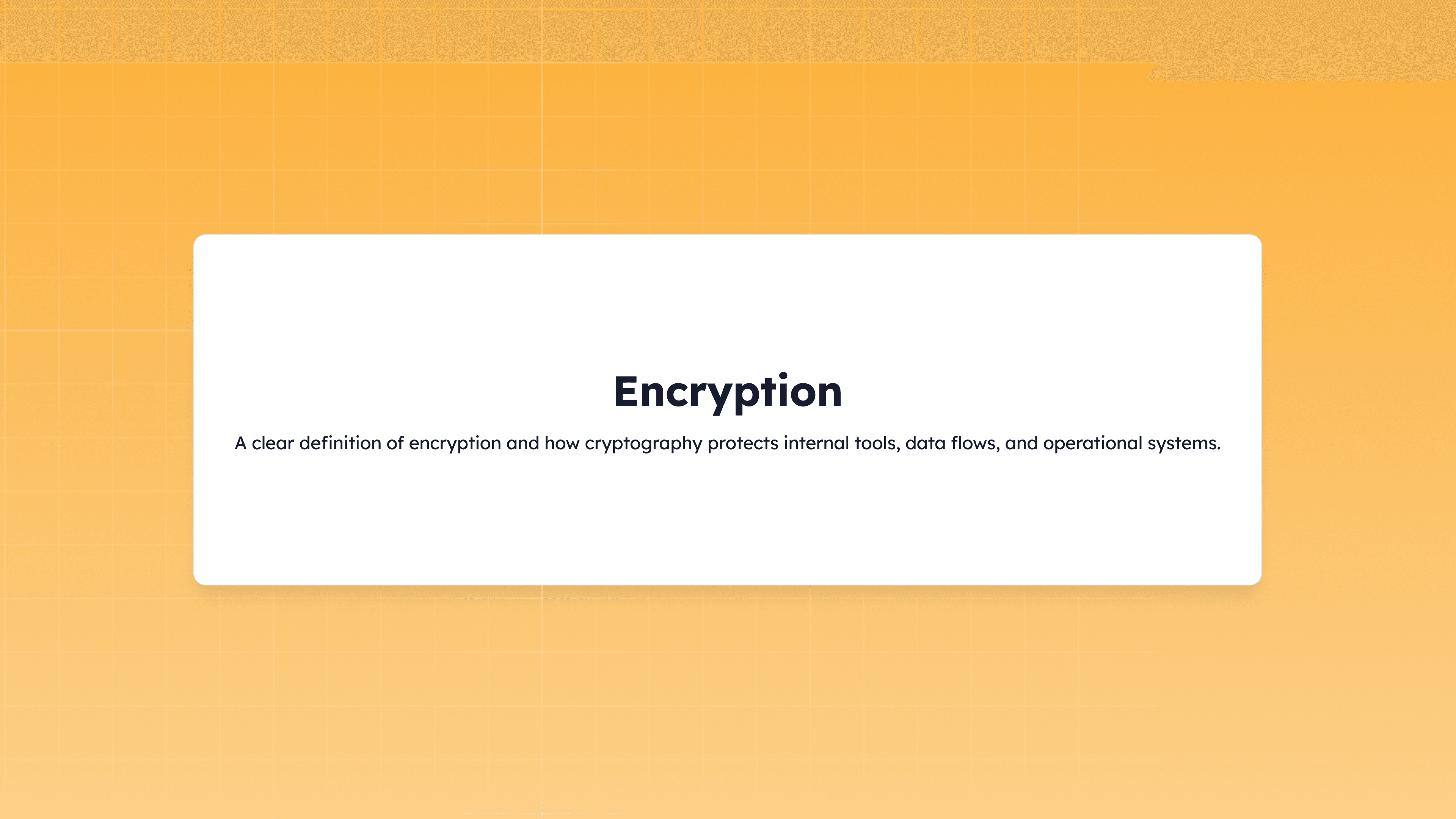 Encryption