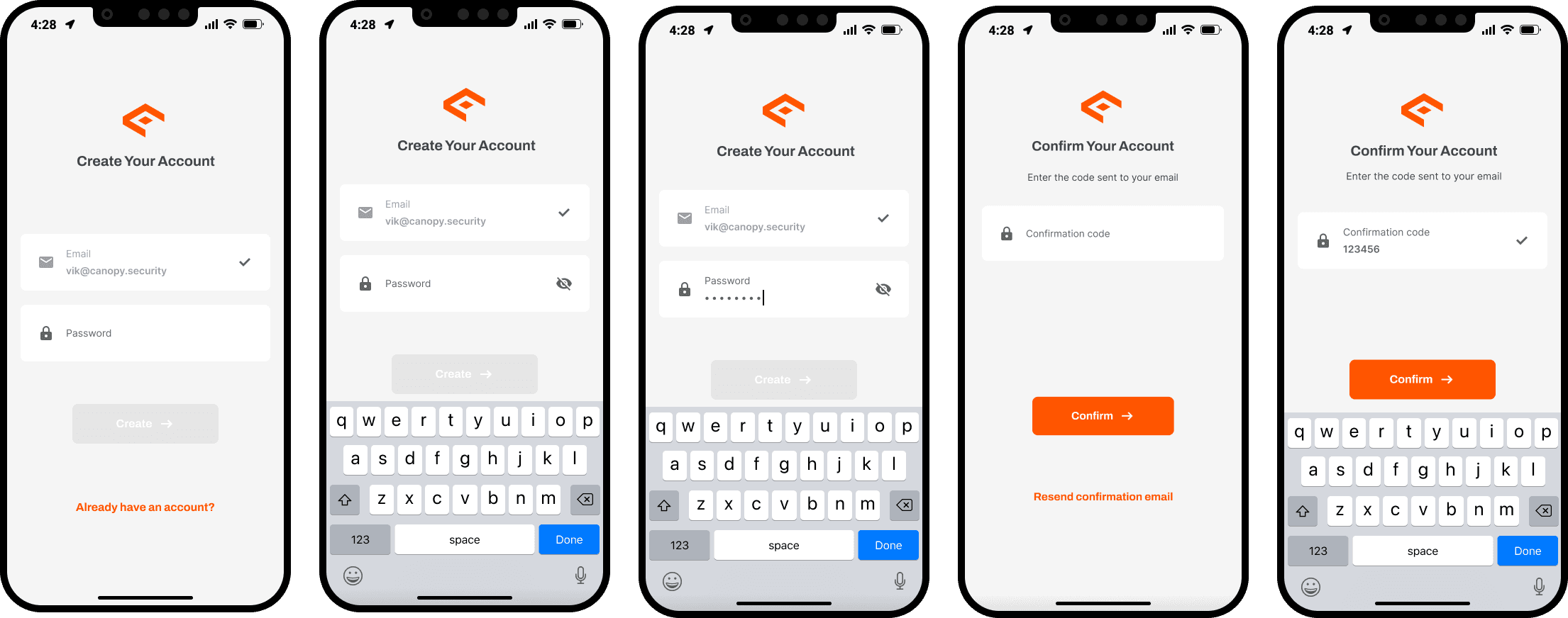 Original creation flow