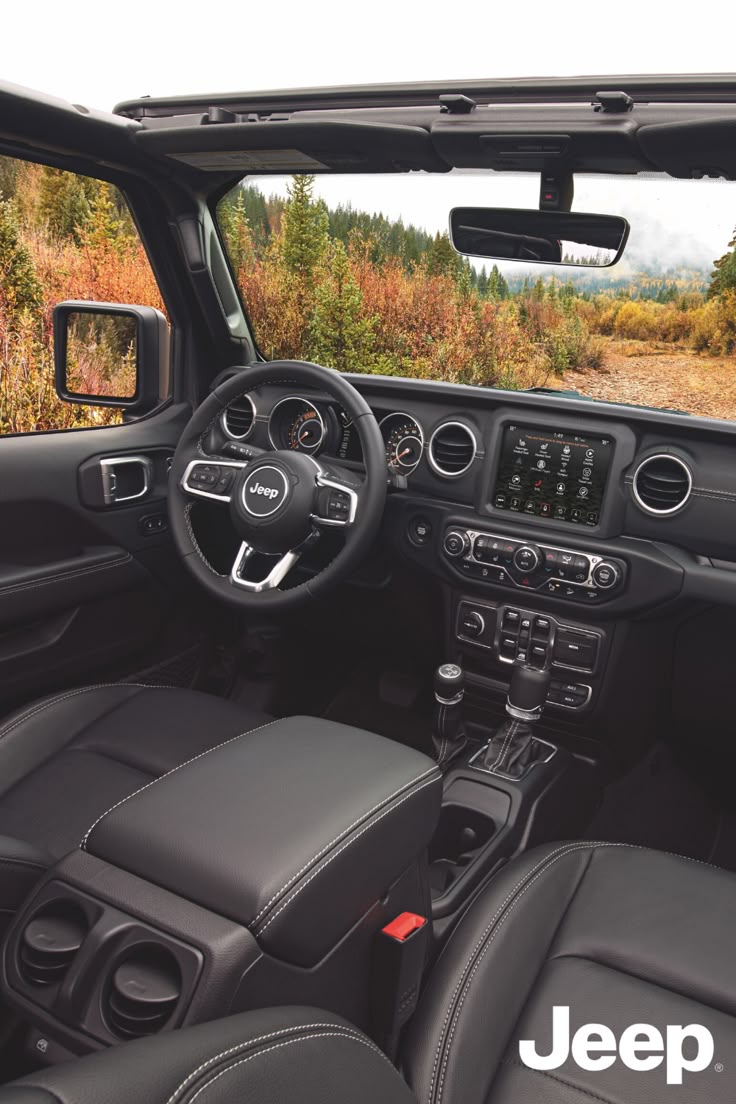 Jeep interior