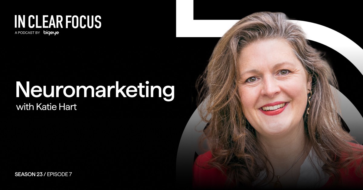Podcast cover art for In Clear Focus episode Neuromarketing