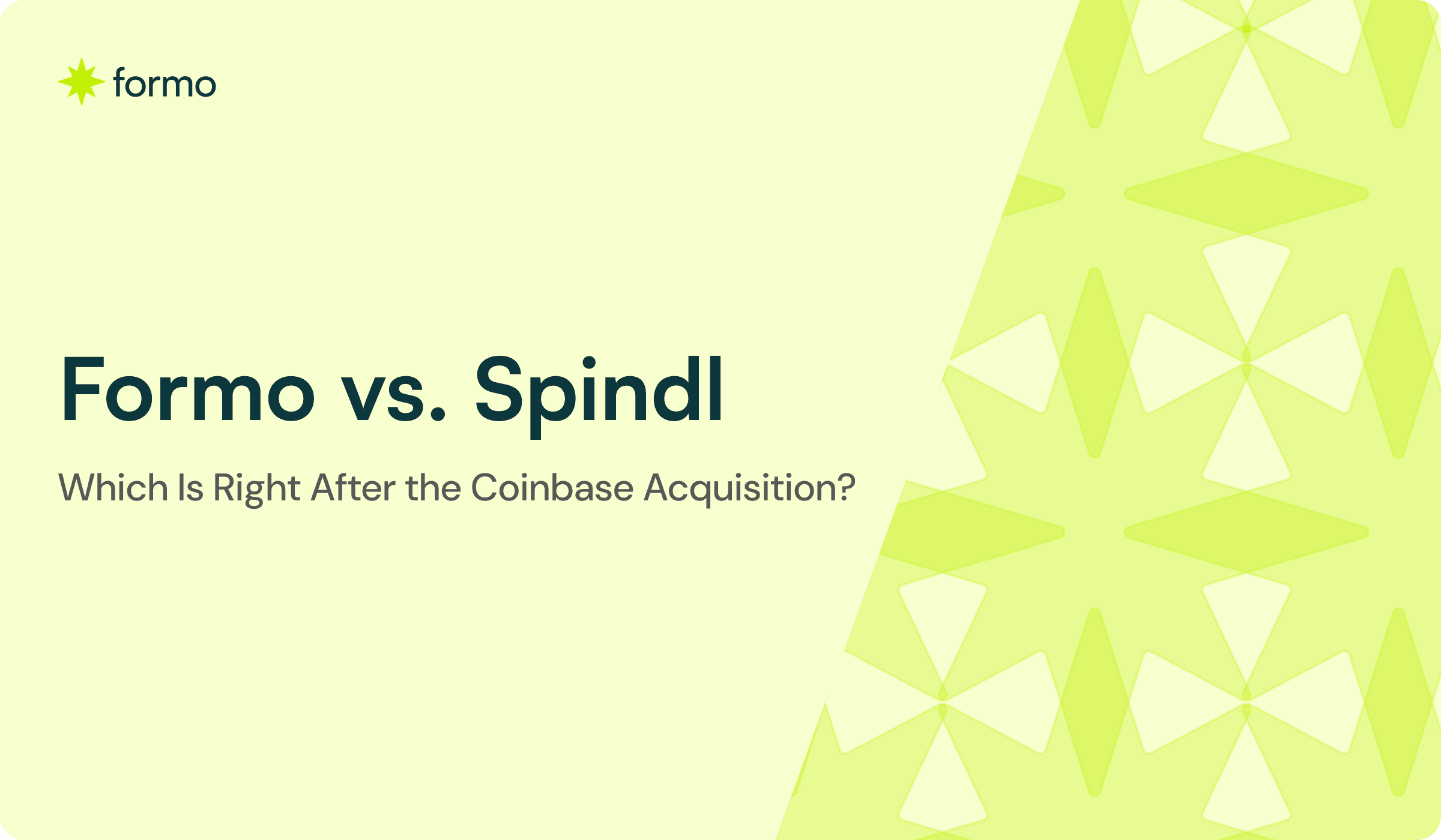 Formo vs. Spindl hero image