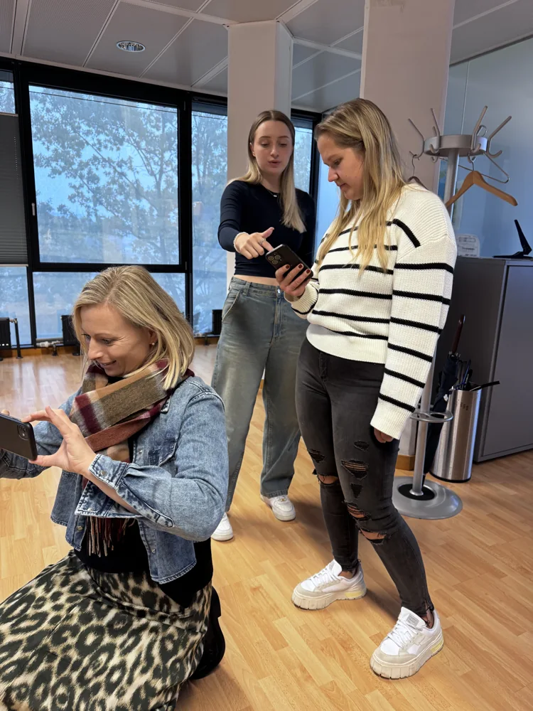 Smartphone-Praxis im Inhouse Content Creation Workshop