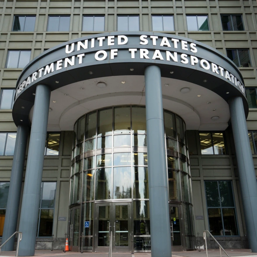 The building of U.S. Department of Transportation headquarters in Washington