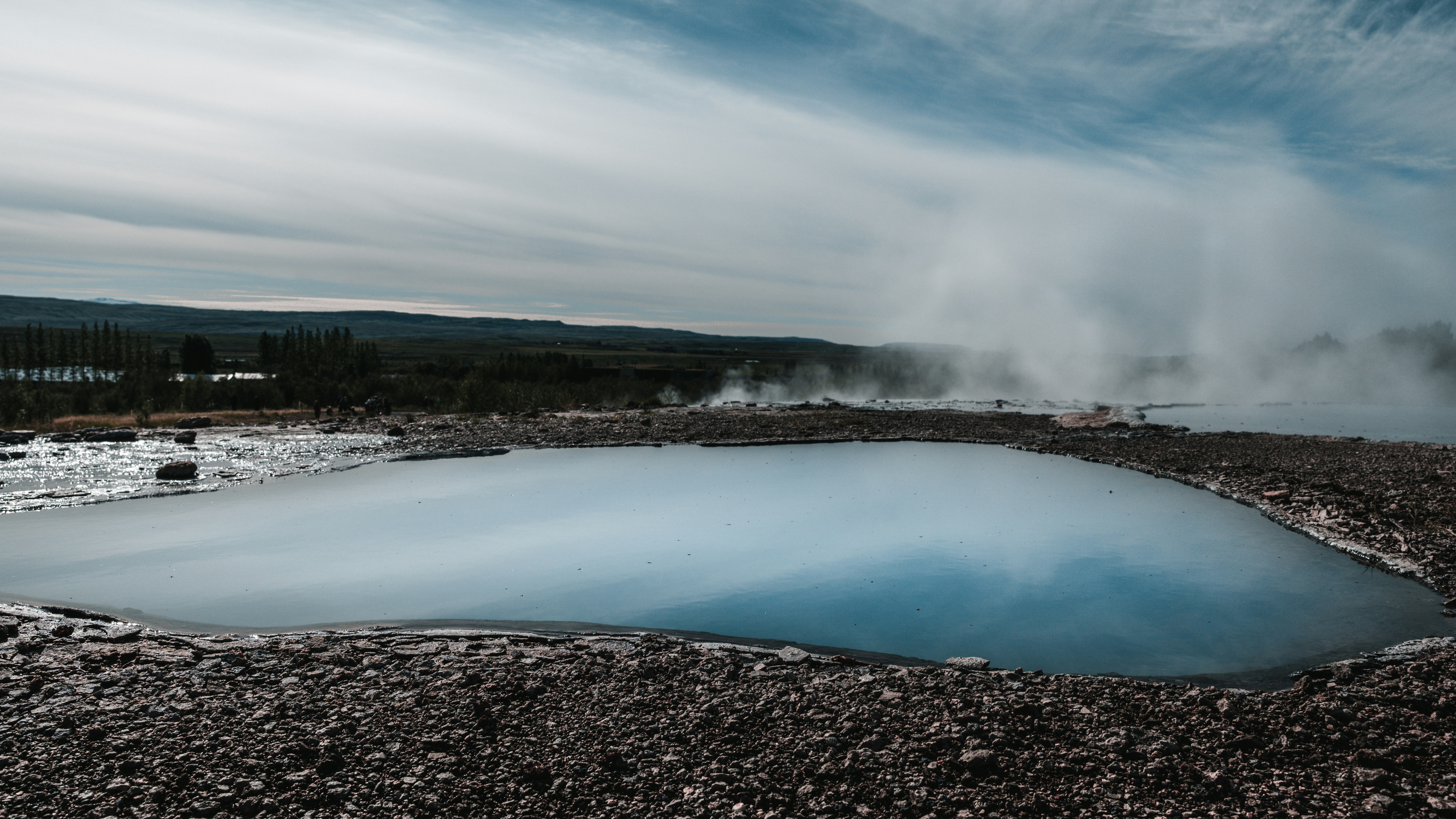 Geysir geothermal area in Iceland