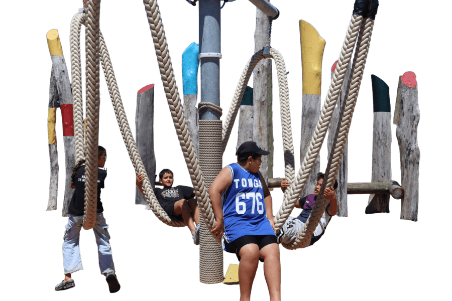 Kids Playing on Playground
