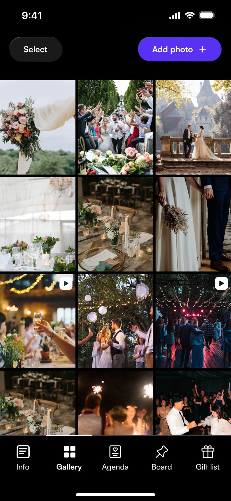 dettaglio evento dell'app di togevent