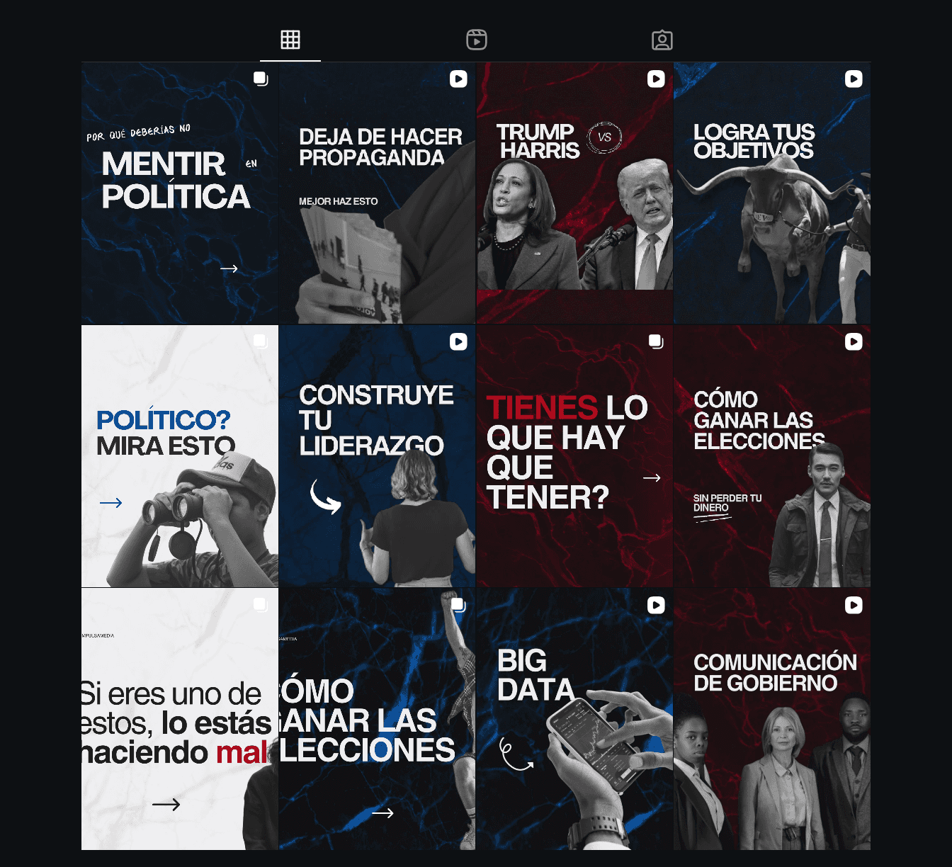 Marca con un buen branding e identidad visual en redes sociales