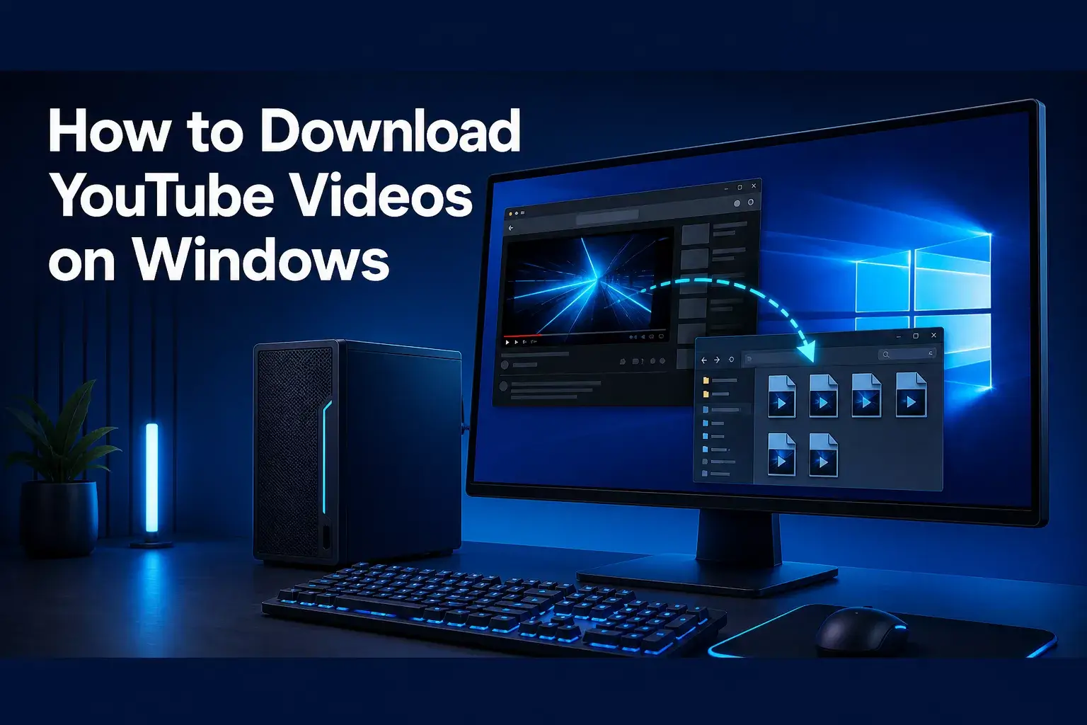 Download Youtube Videos using windows
