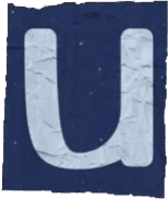 Letter U