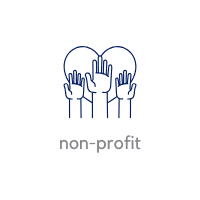 heart with hands icon