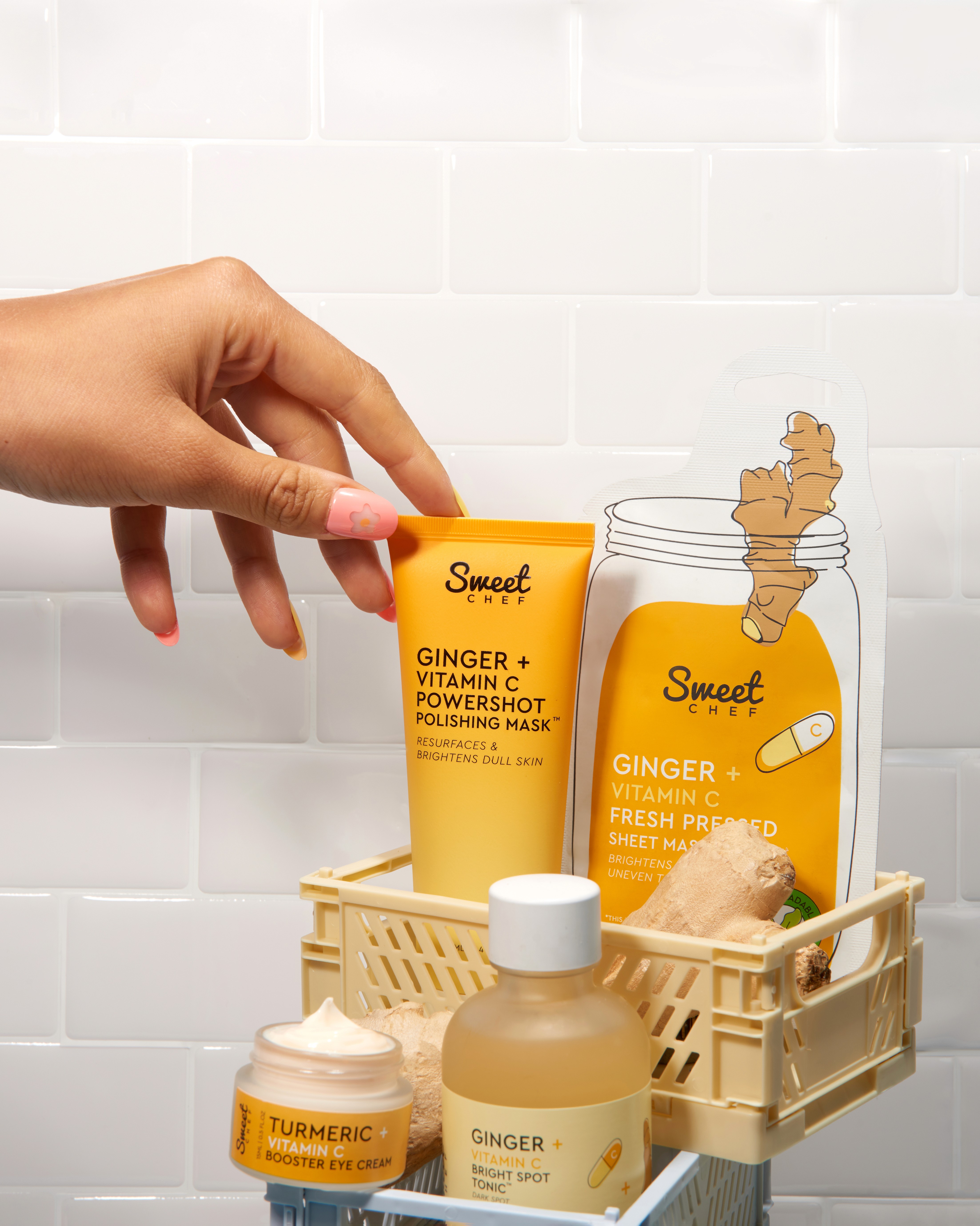 Packaging for Sweet Chef's Ginger Range