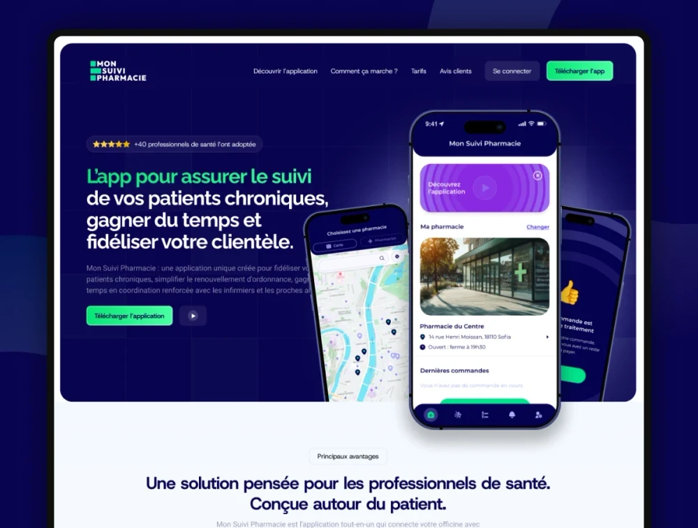 Site Mon Suivi Pharmacie 01