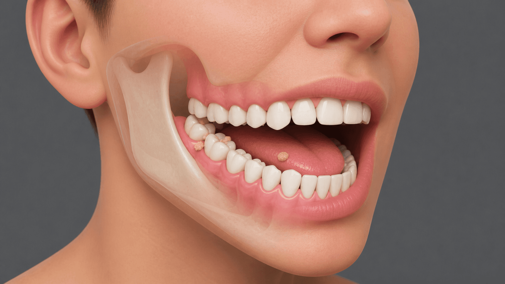 Deep bite treated with Invisalign orthodontic care