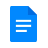 Google Docs Icon