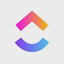clickup logo logo.dev