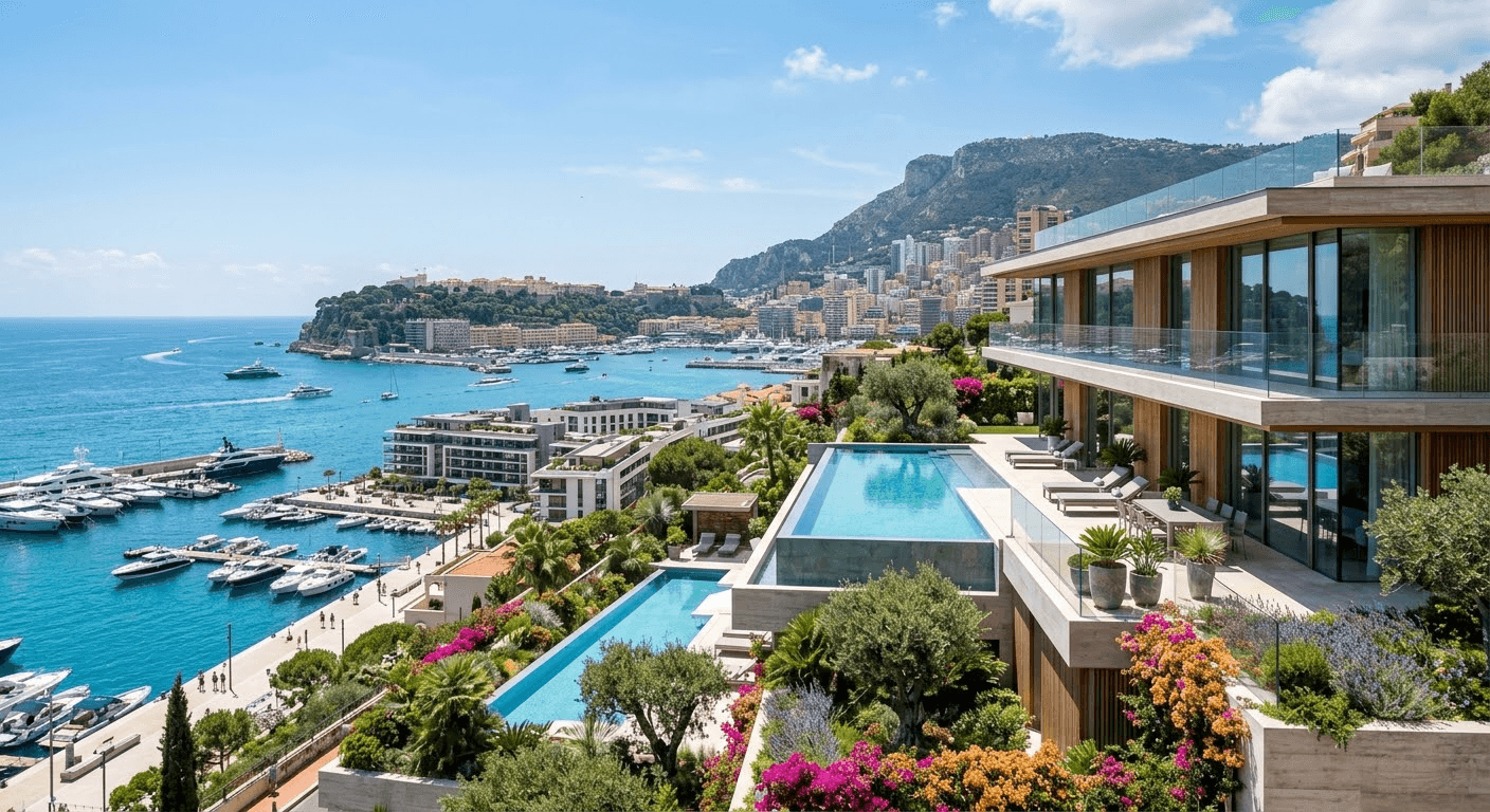 Vue sur Anse du Portier