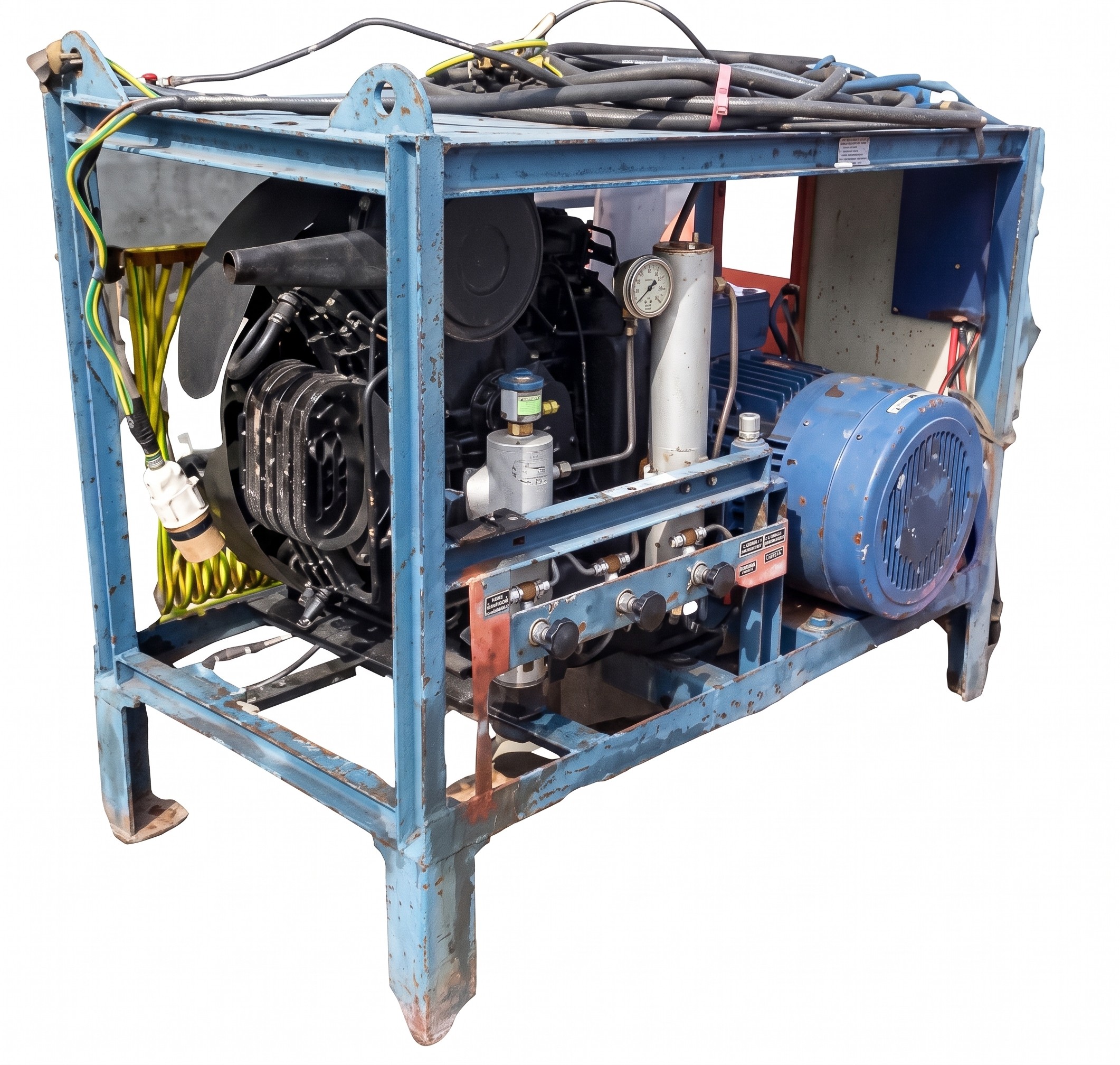 Historical profile reference: MCH16 Coltri compressor.
