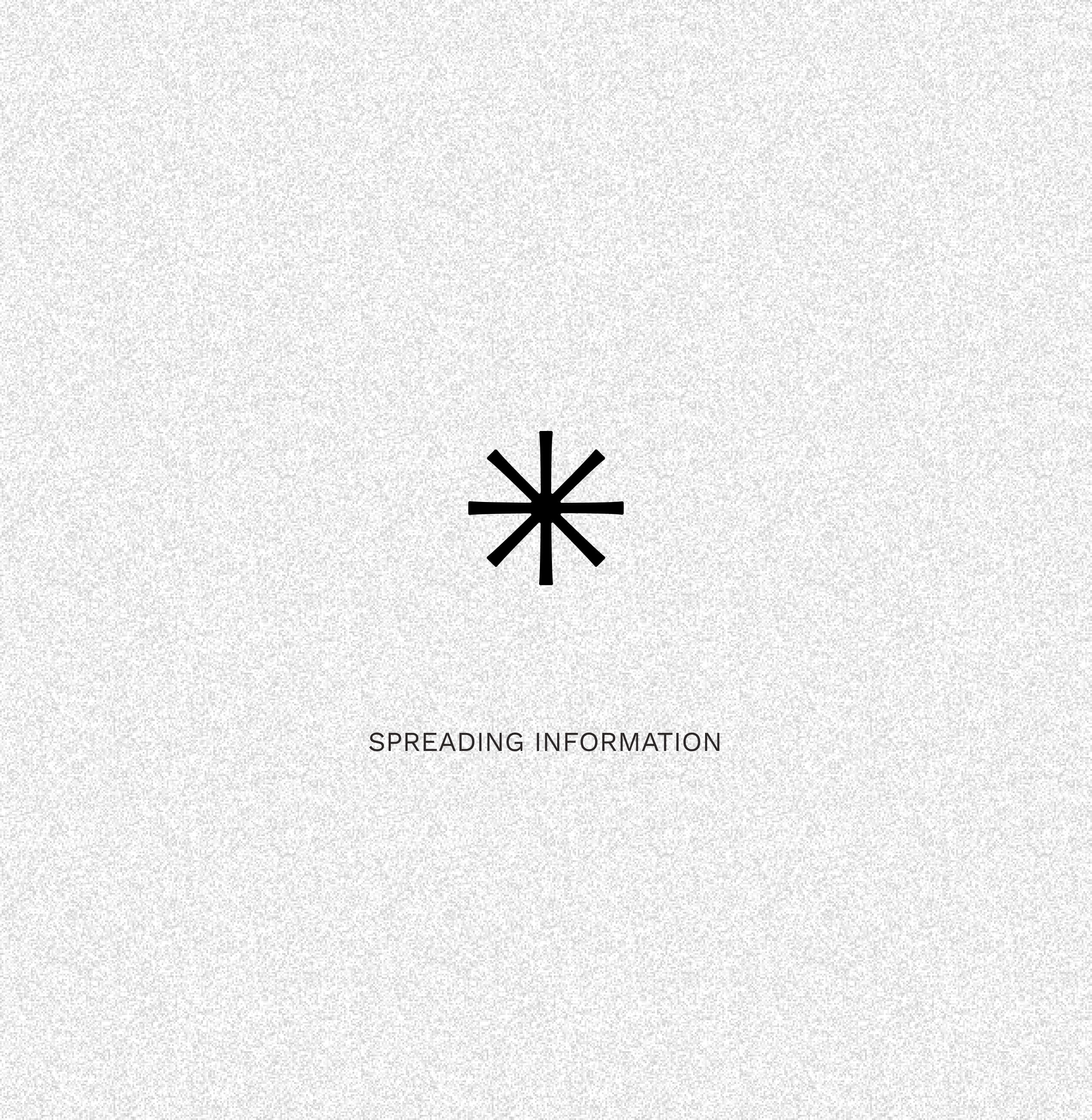 spreading information icon