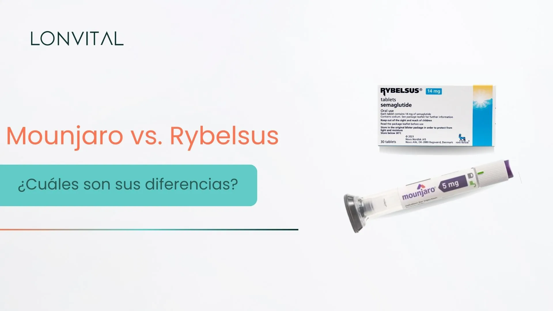 Mounjaro vs. Rybelsus: ¿Cuáles son sus diferencias?