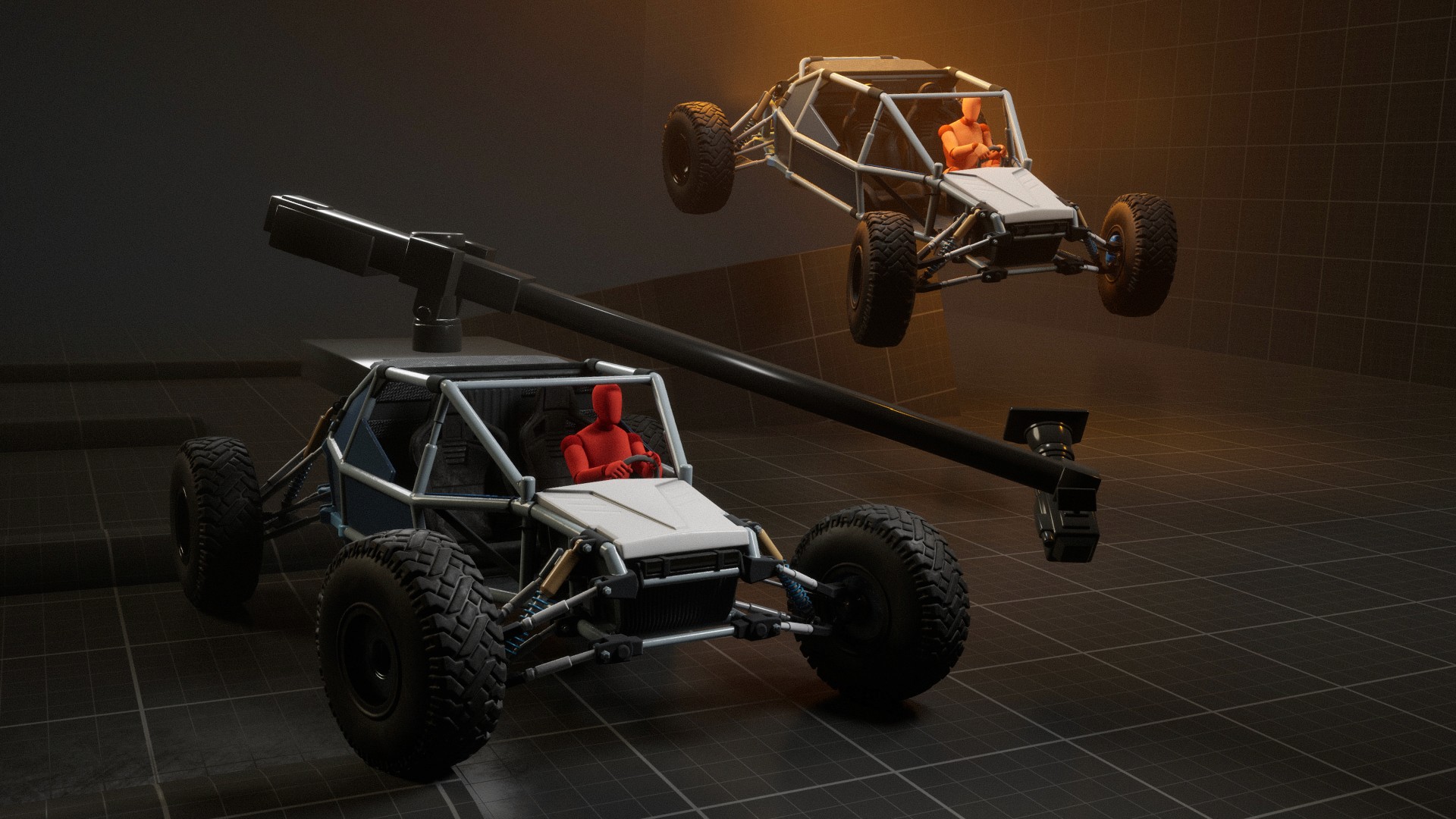 Clario cashflow overview card displaying income and expense trends over the past 7 days with a line chart.