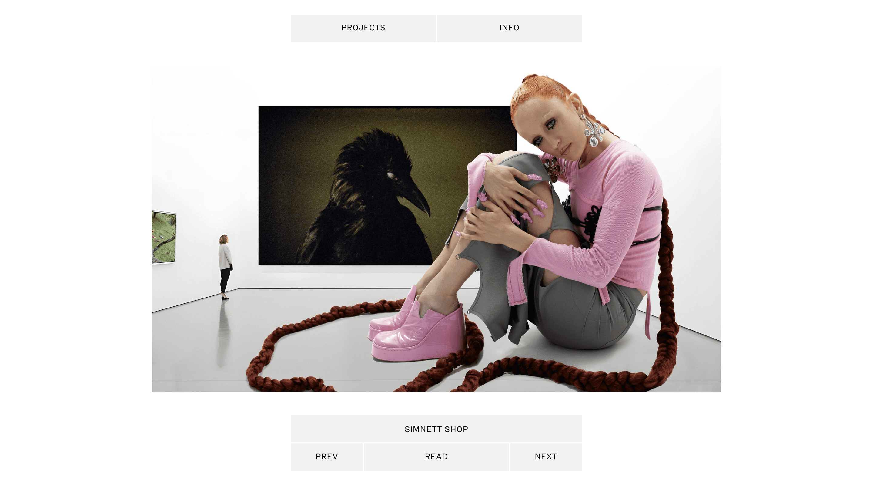 Curated website showcase highlighting contemporary visual direction.
