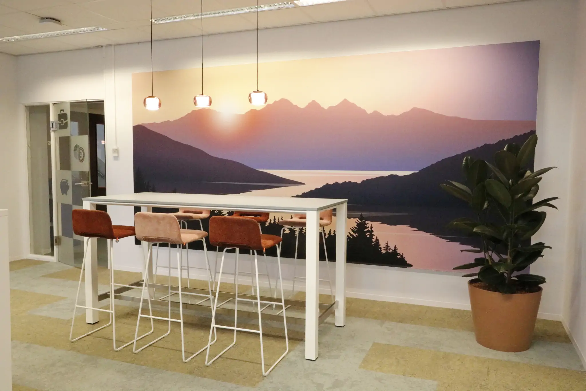 Nieuwe kantoorinrichting Bavinckhouse door Perla