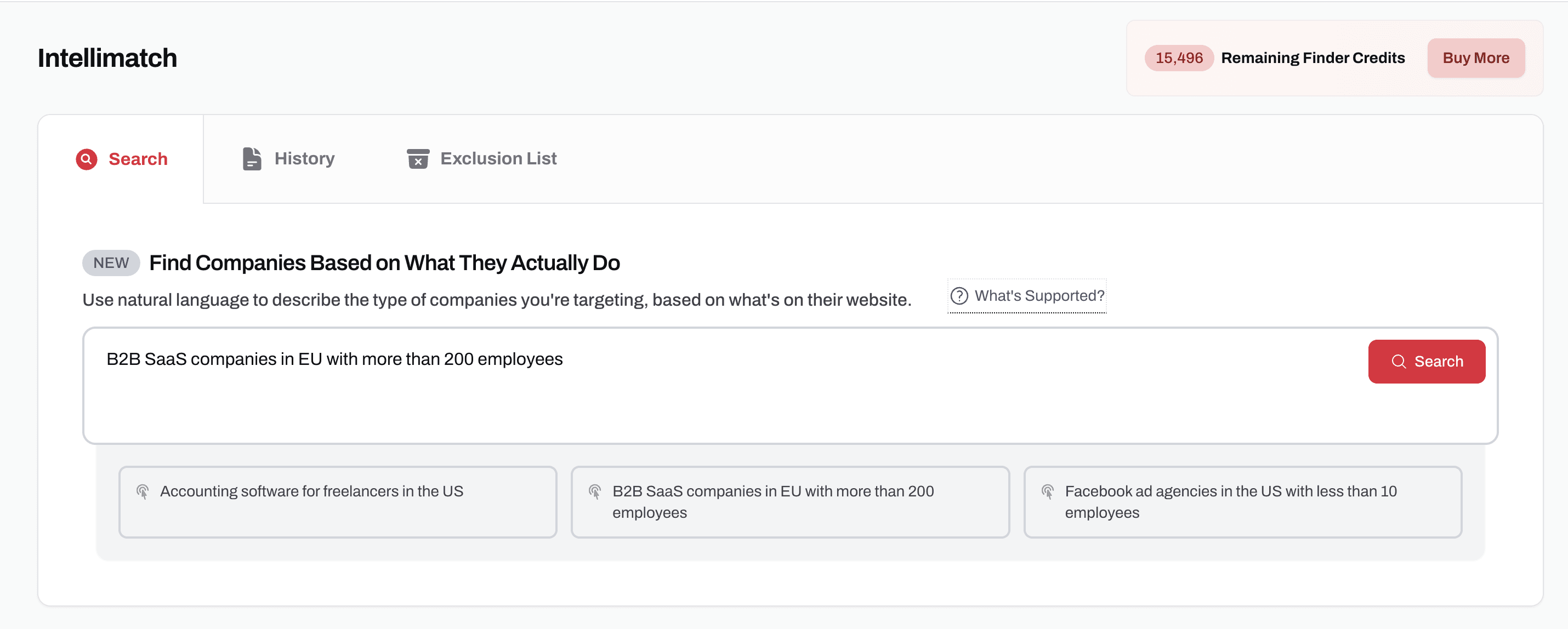 Findymail Review Intellimatch AI Email finding