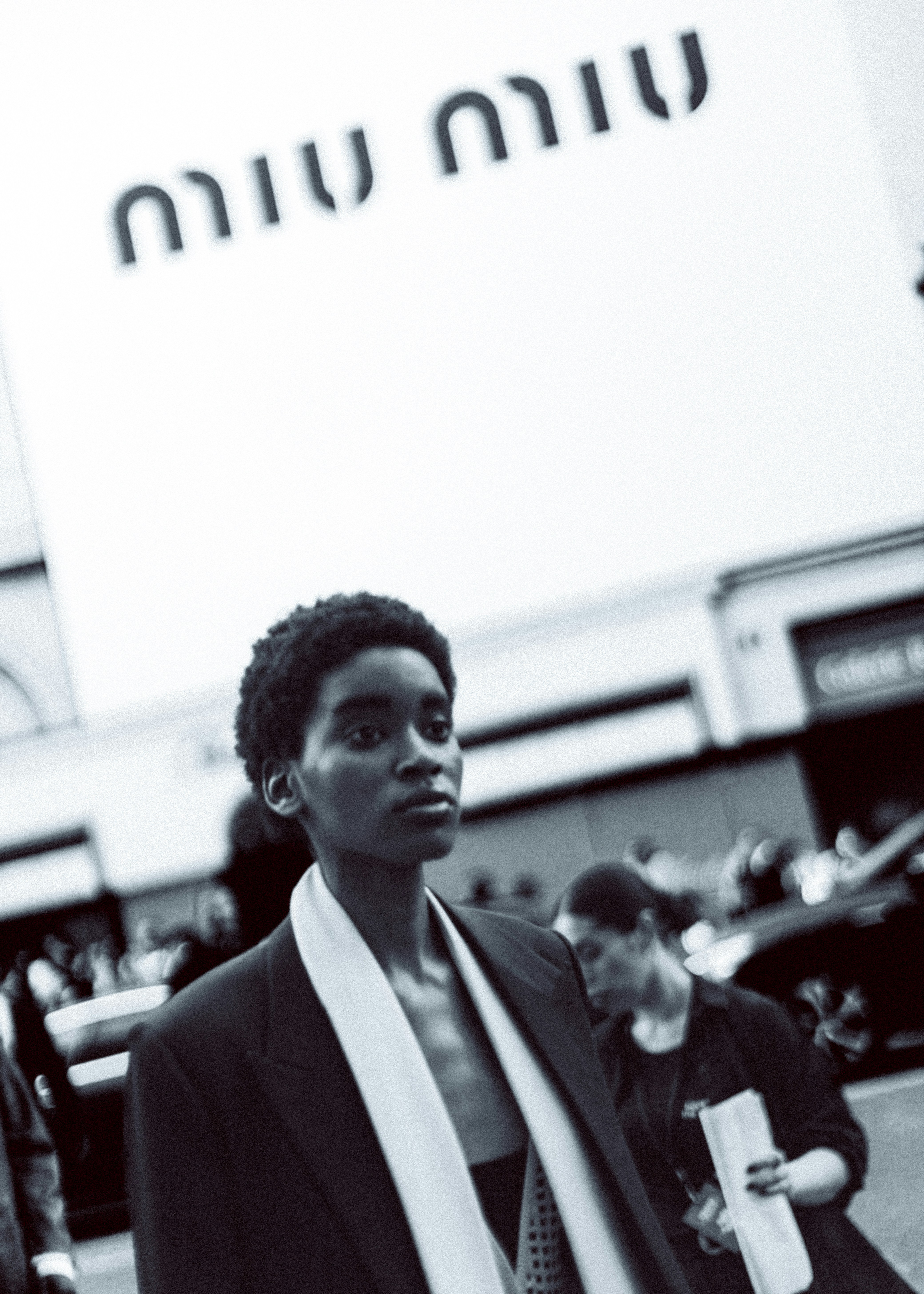 a black male model