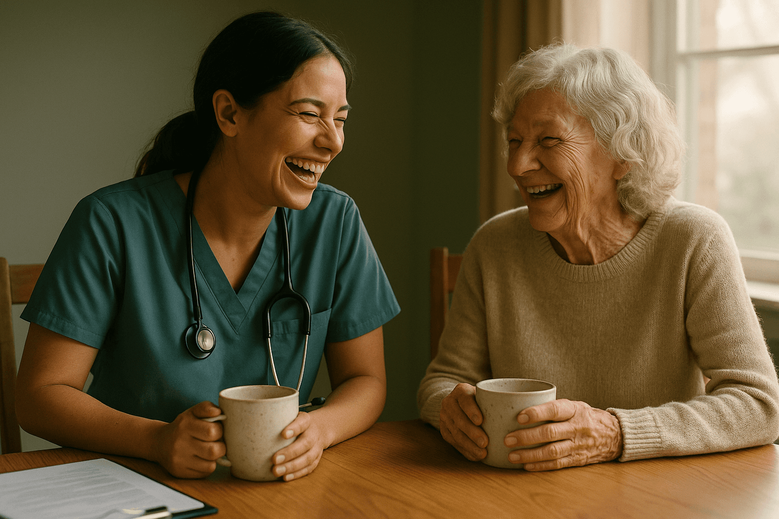 Can Dementia Patients Live at Home? A Family Care Guide (photo from Velma's blog)
