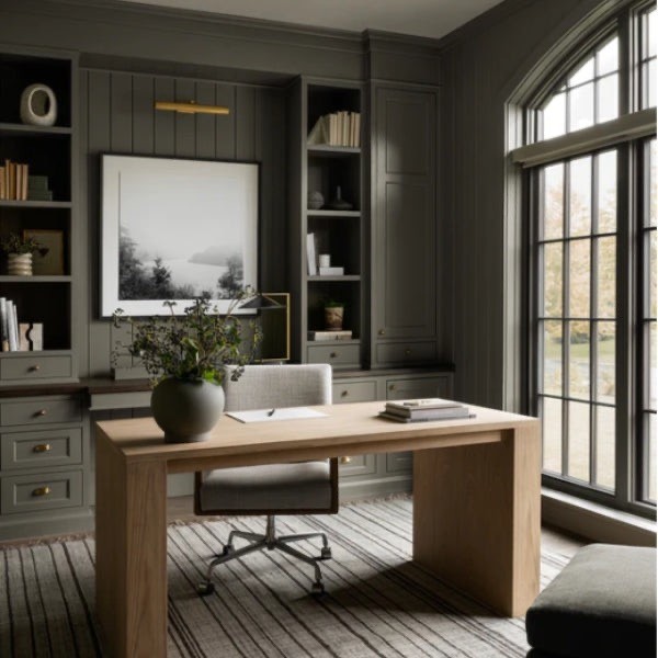 Green Office Paint Color Scheme 2024