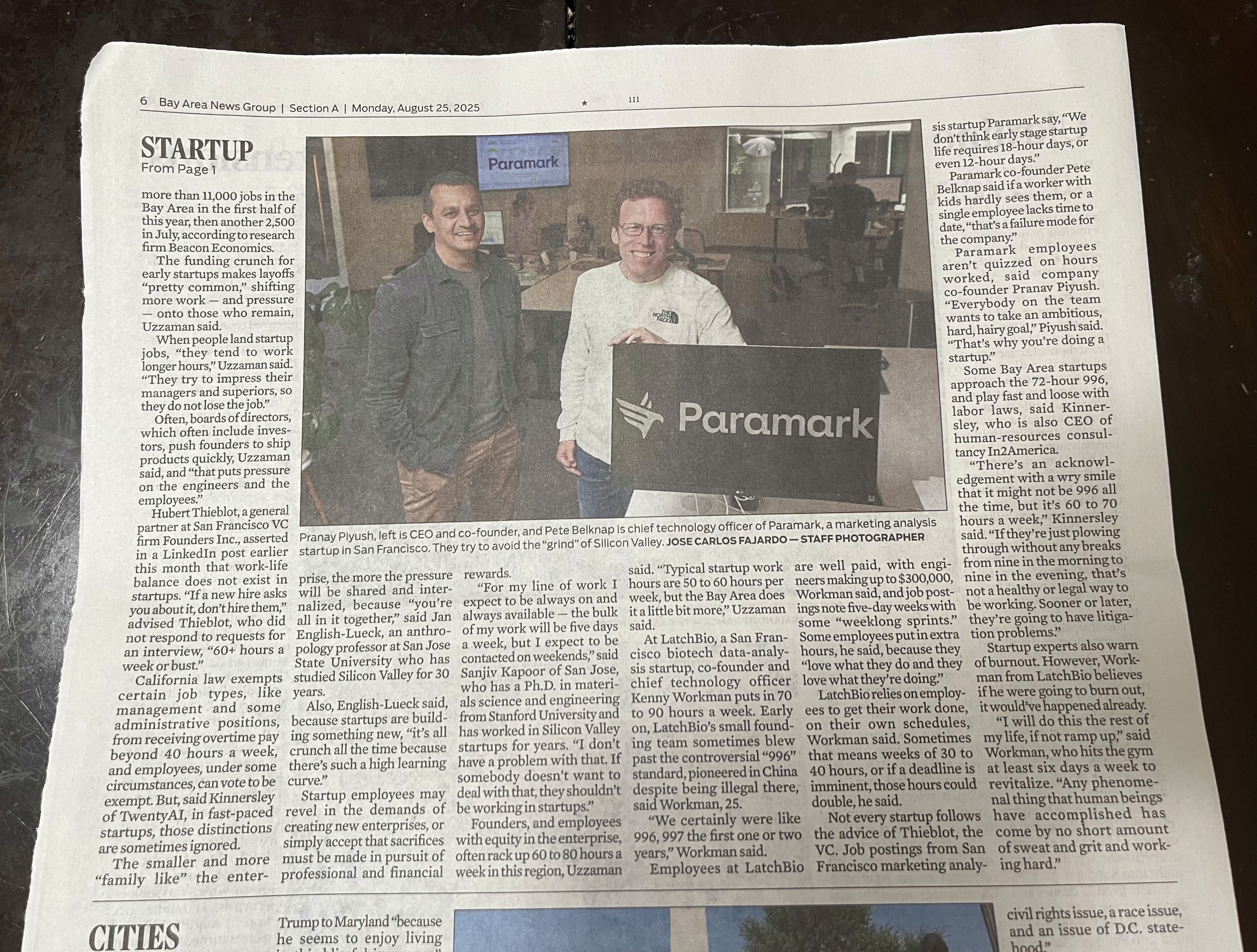 Paramark in the news 2