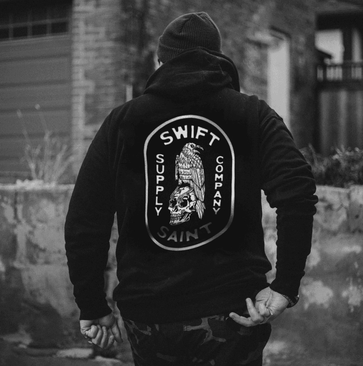 Swift Saint Lifestyle Shot Raven Shirt