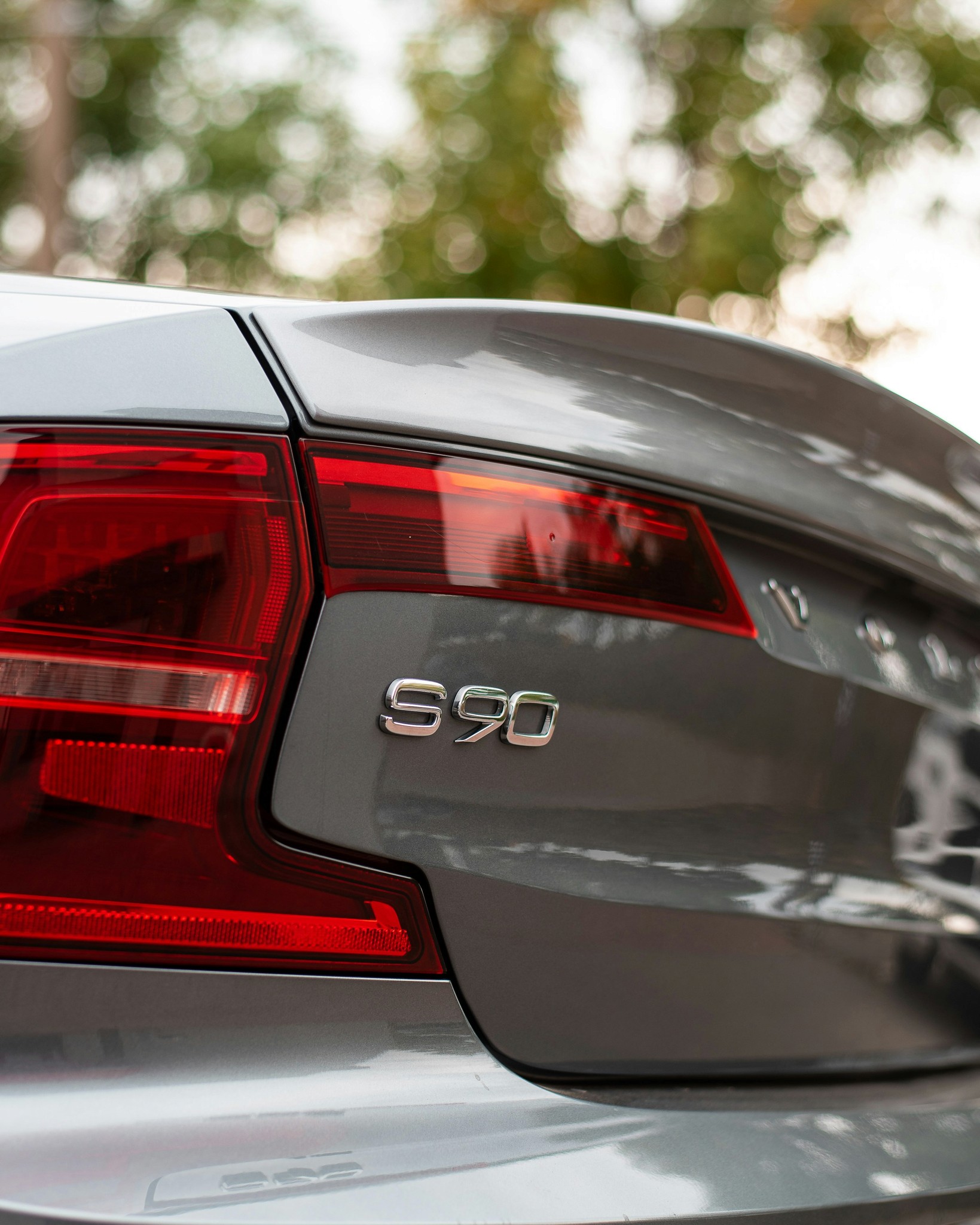 the back of a car