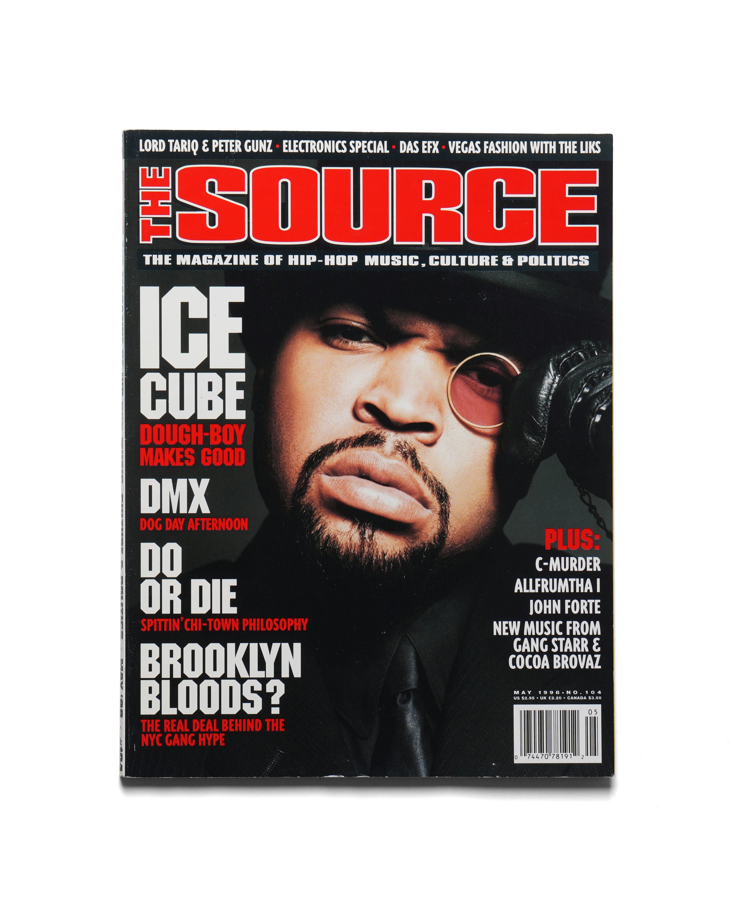 The Source - May 1998 - Front Cover