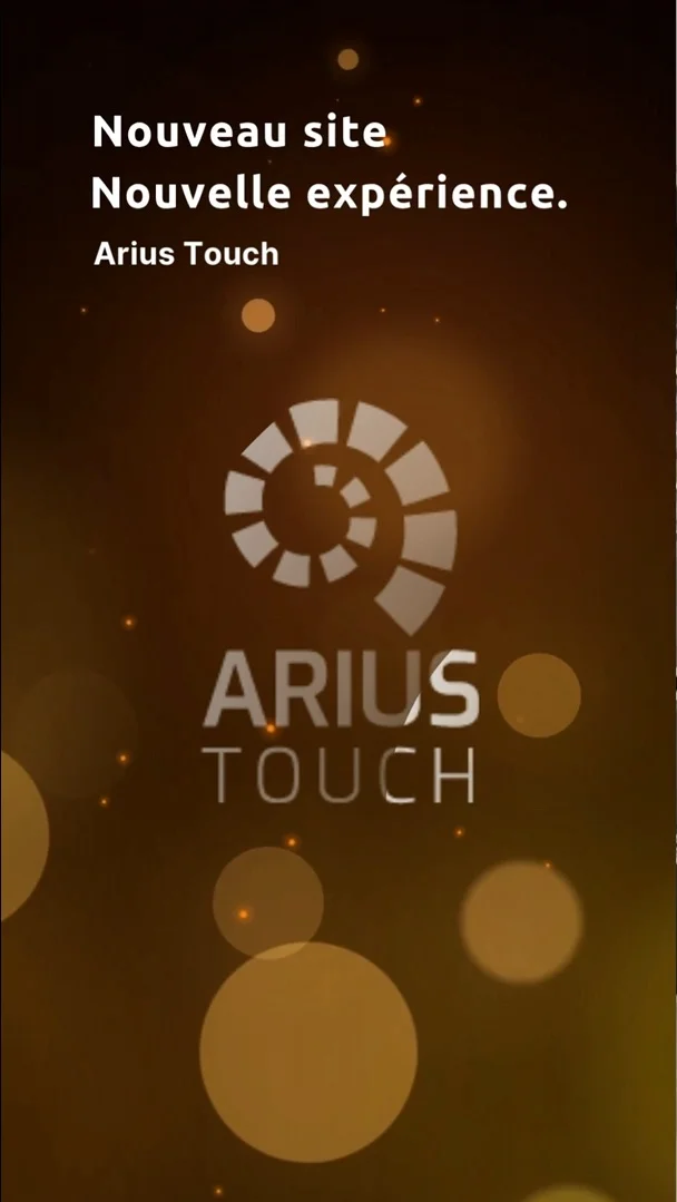 Post réseaux nouveau site web Arius Touch