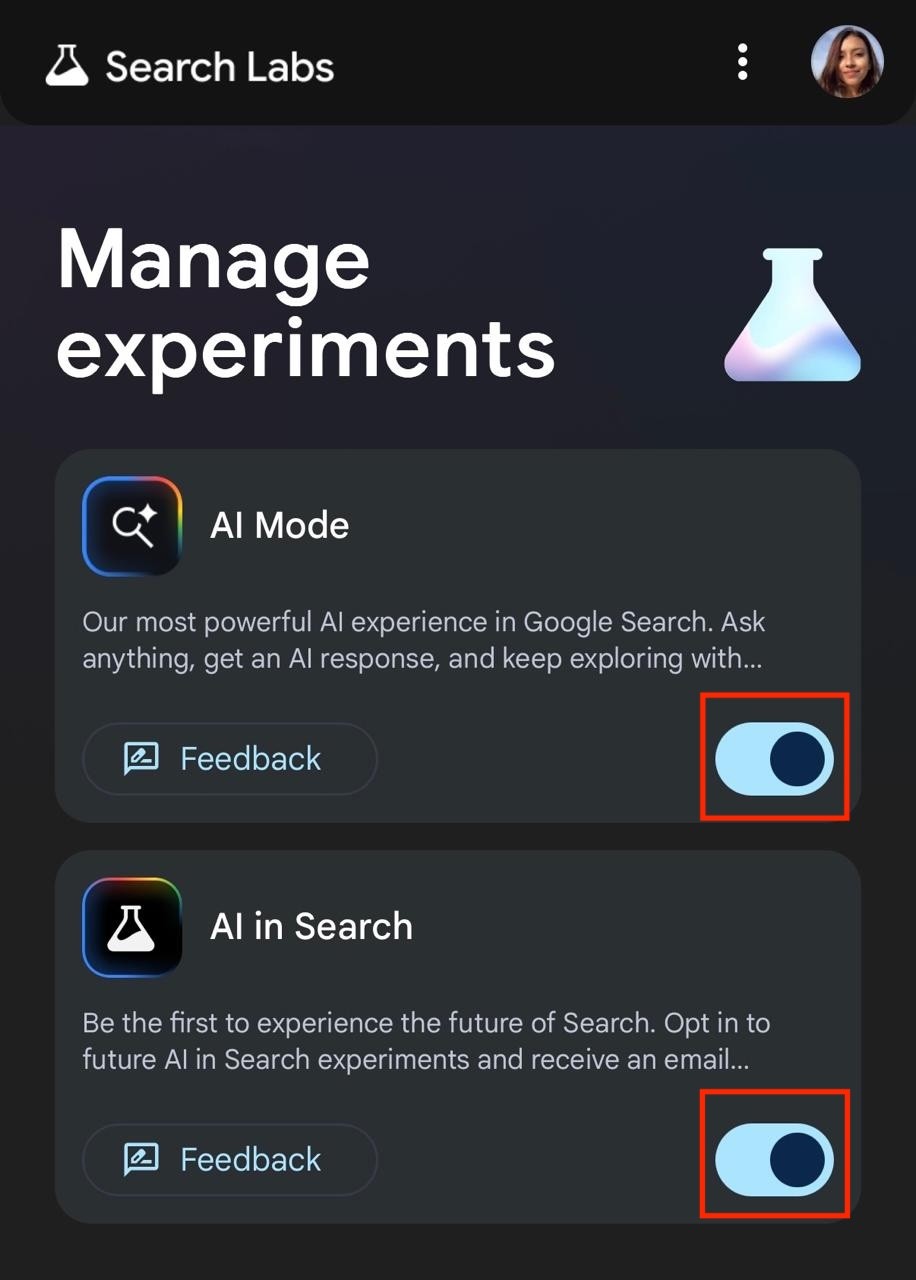 turn off AI overviews in google