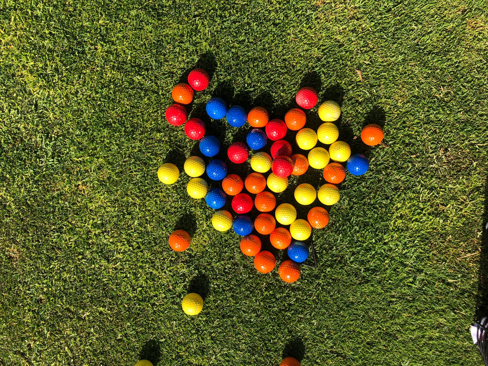 Colored Golf Balls