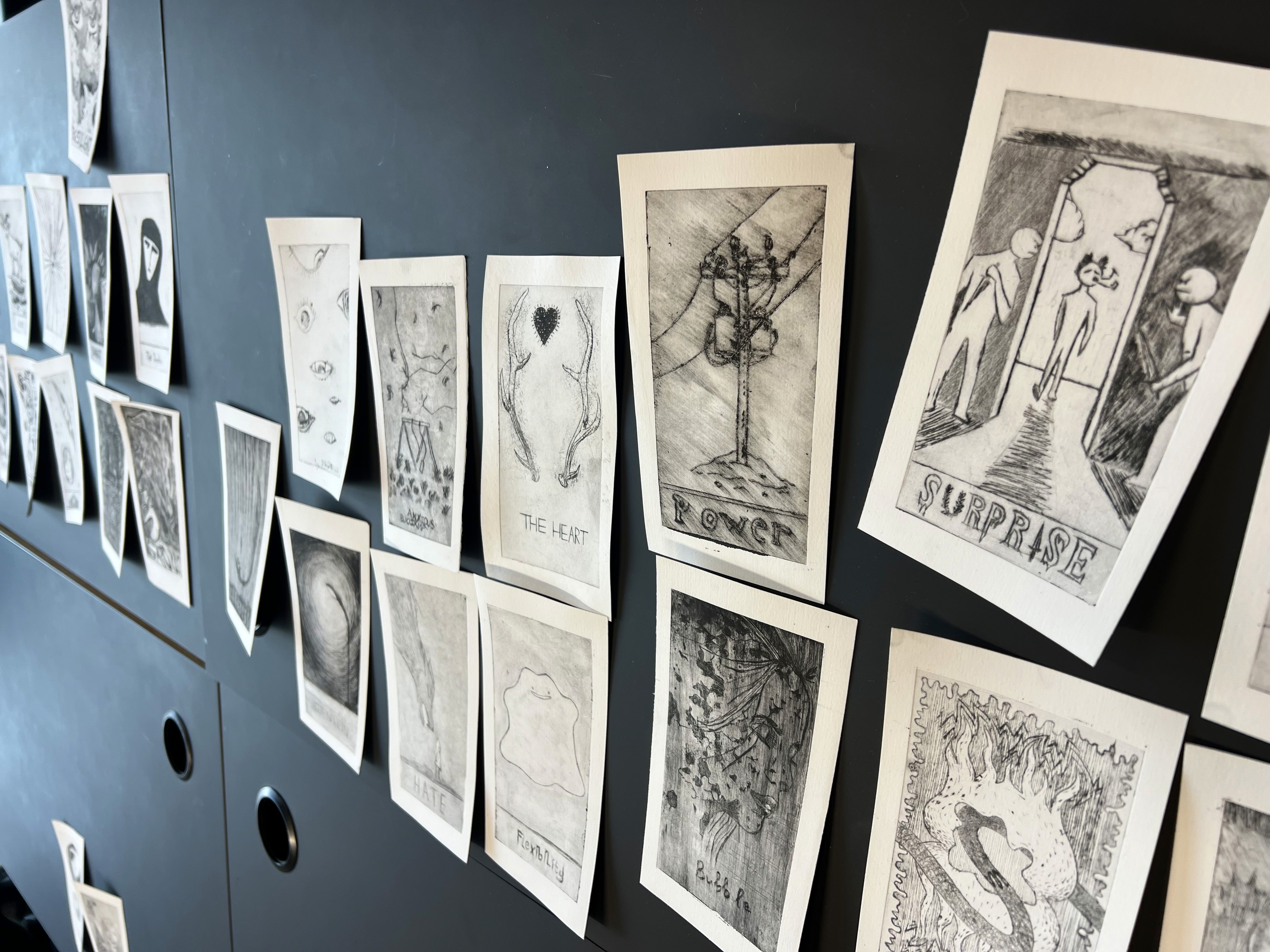 All the finalised cards