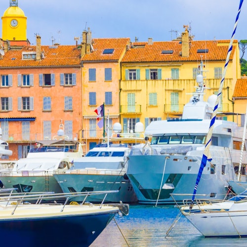 Havn i Saint-Tropez