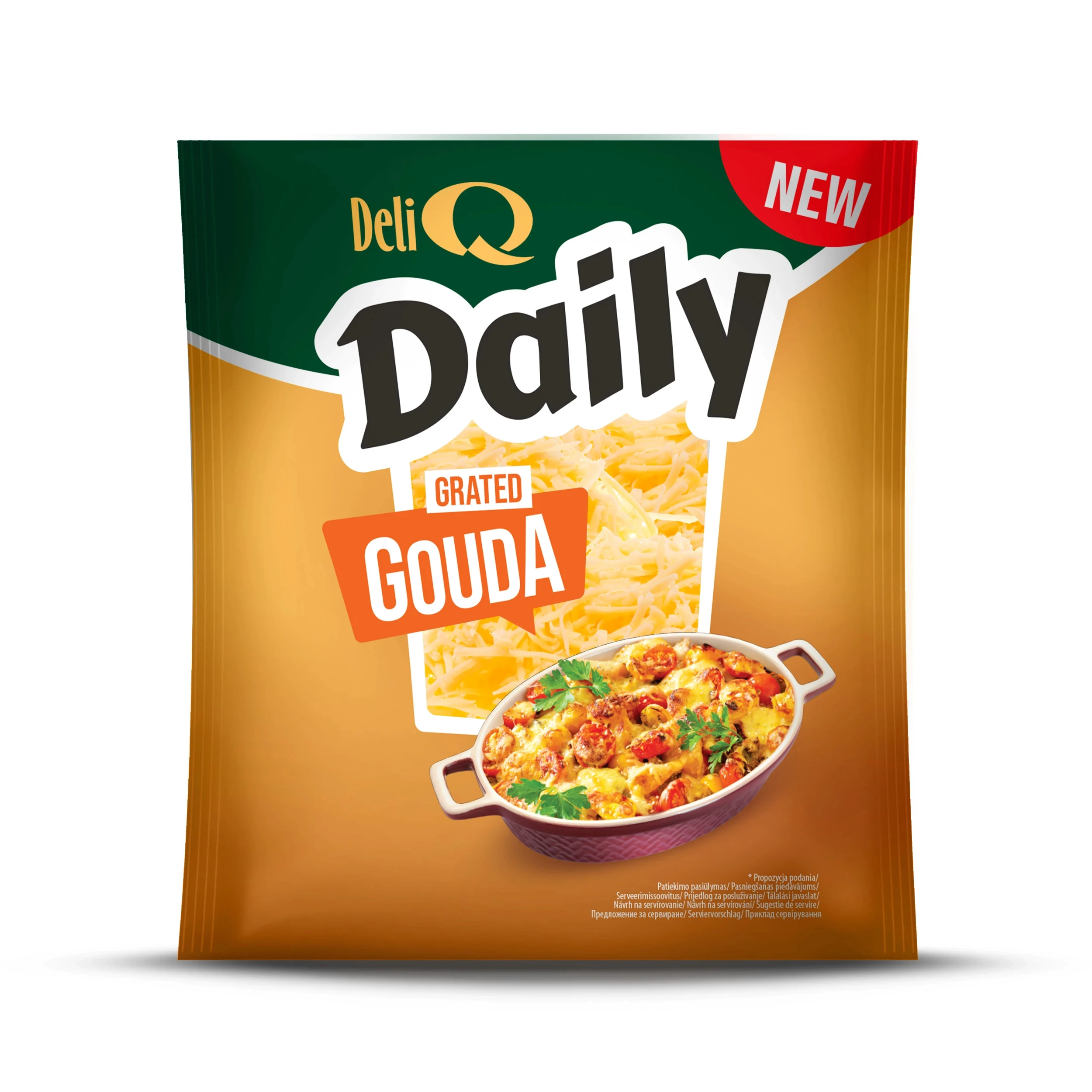 DELI Q DAILY Grated Gouda 150g