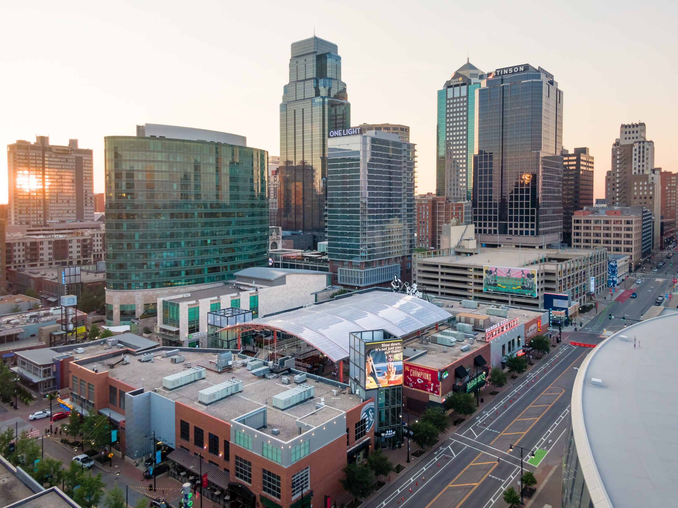 Downtown Kansas City.