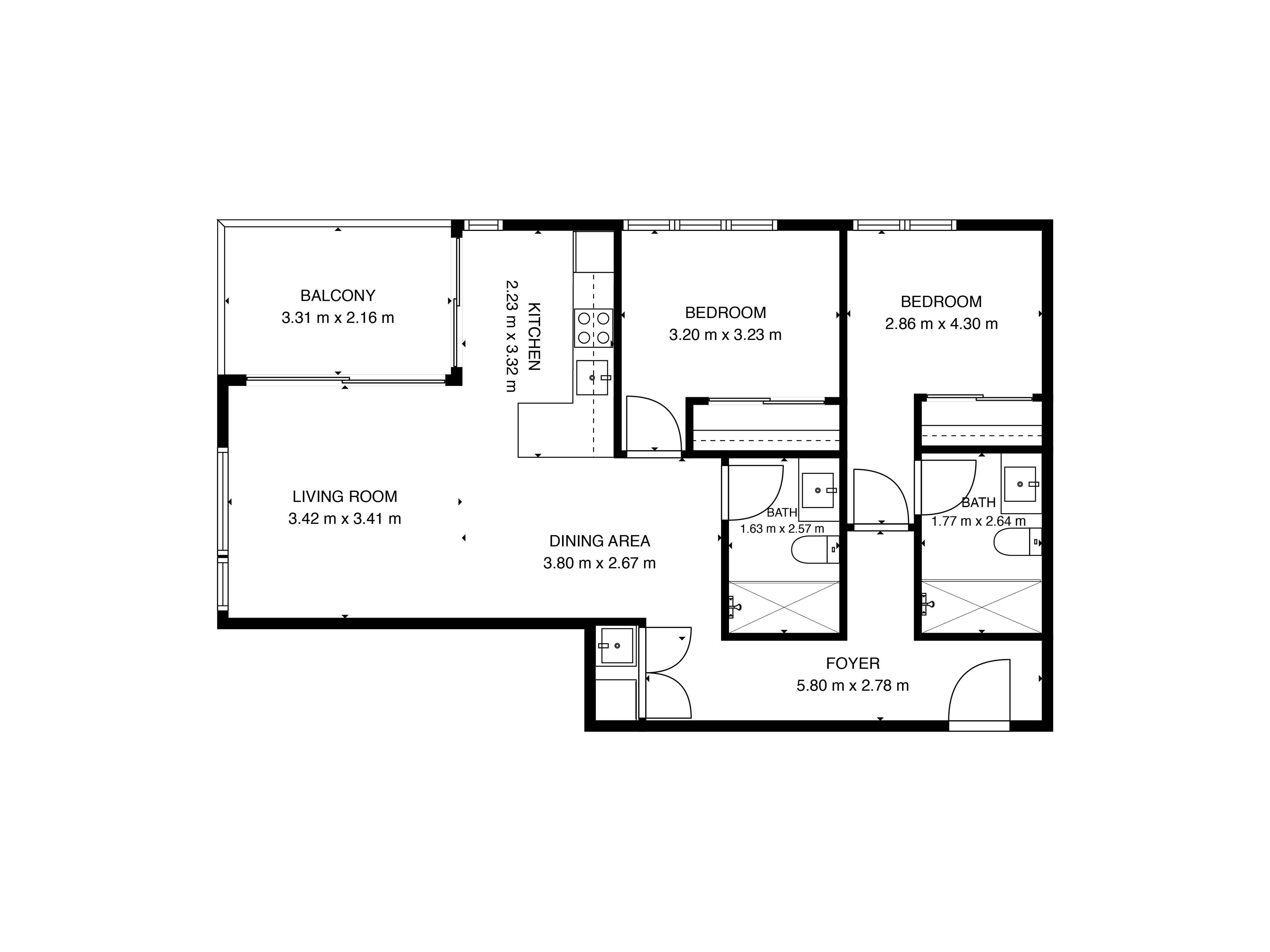 2D Floor Plan