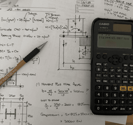Structural calculations and design checks prepared for beams and building alterations