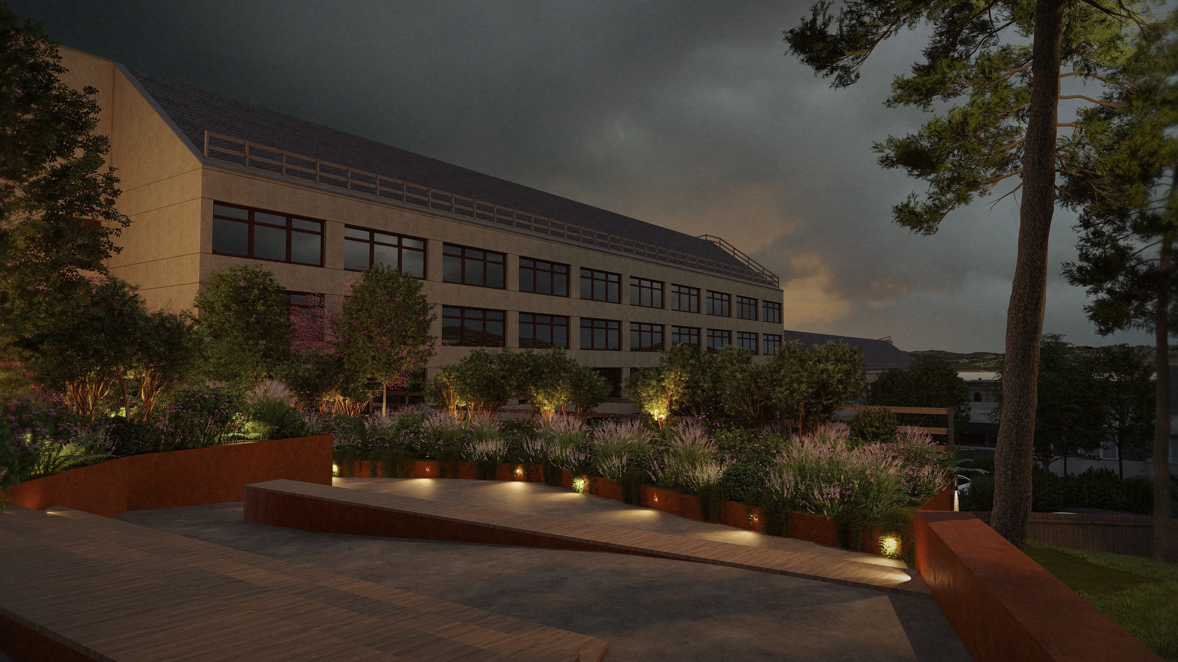 Ninewells Hospital Garden Visualisation