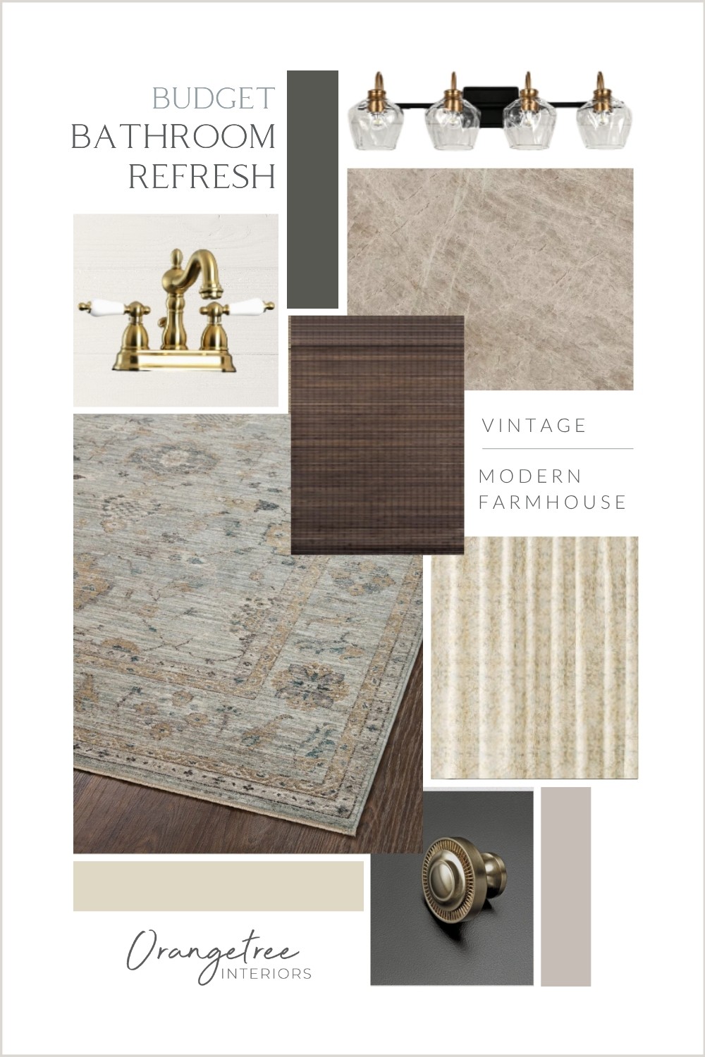 Modern Farmhouse Bathroom Decor