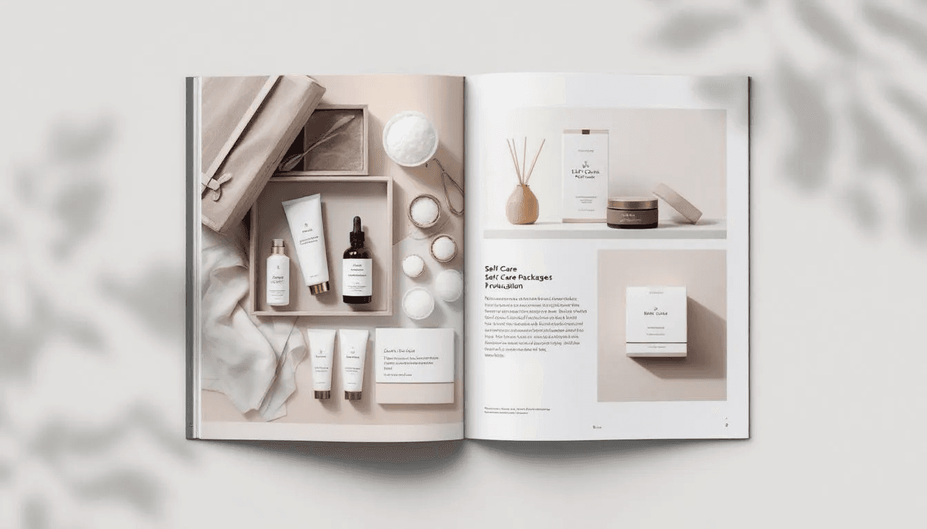 Luxurious self-care packages designed for corporate gifting.